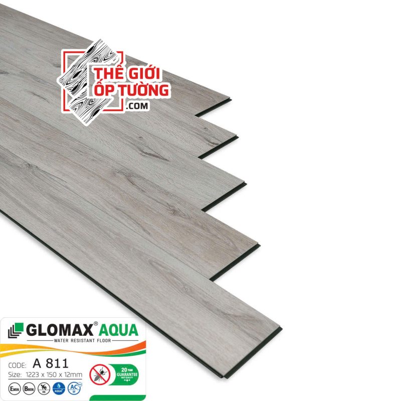 Sàn Gỗ GLOMAX AQUA 12mm A811
