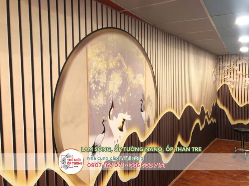 Tranh Dán Tường In 3D – Phông Nền Linh Hoạt, Hiệu Ứng Mạnh Mẽ