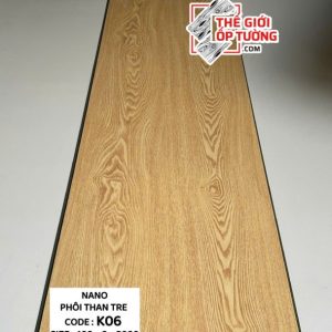Tấm Ốp Tường Nano Phôi Than Tre 9mm K06