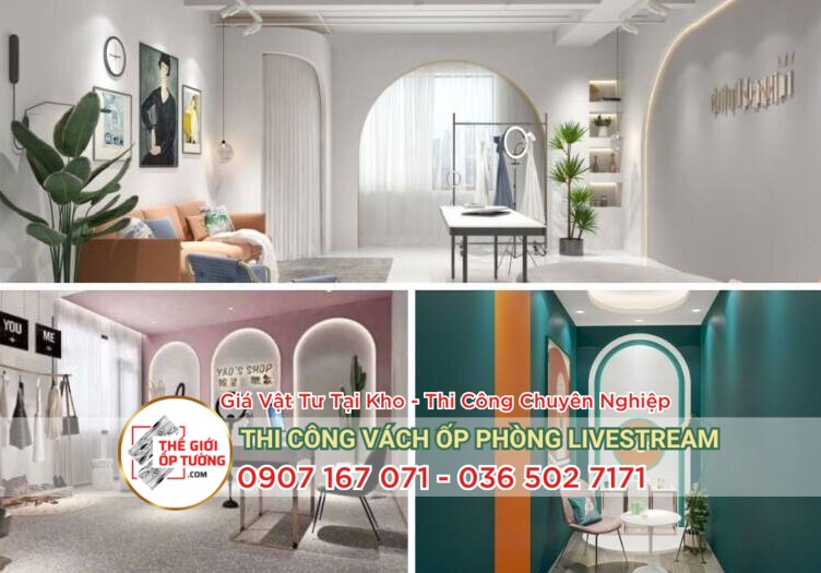 So Sánh Phông Nền Livestream Dạng Tranh In Và Tấm Ốp Tường: Đâu Là Lựa Chọn Phù Hợp?