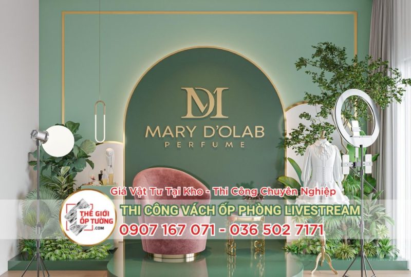 Tấm Ốp Tường Livestream