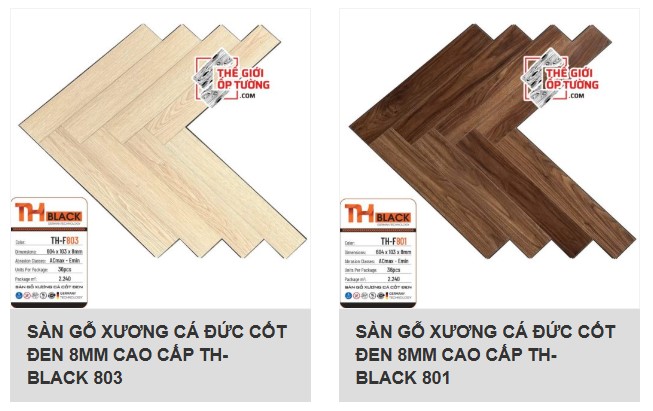 Sàn Gỗ Xương Cá TH-Black