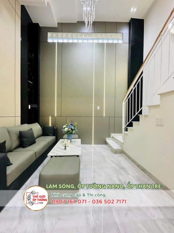 Thế Giới Ốp Tường - đơn vị thi công ốp tường TPHCM uy tín