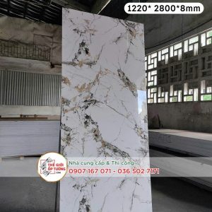 Tấm ốp tường than tre vân đá cẩm thạch JD04