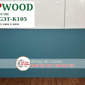 Tấm ốp tường than tre GPWood 8mm K105