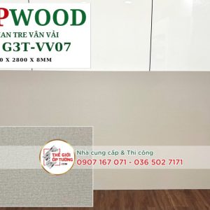 Tấm ốp tường than tre GPWood 8mm VV07