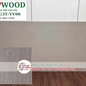 Tấm ốp tường than tre GPWood 8mm VV06
