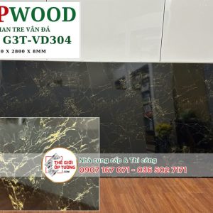 Tấm ốp tường than tre GPWood 8mm VD304