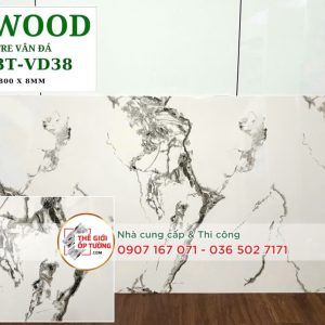 Tấm ốp tường than tre GPWood 8mm VD38