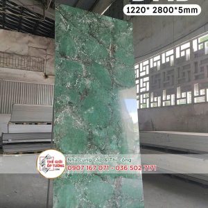 Tấm ốp tường than tre vân đá cẩm thạch DV1D
