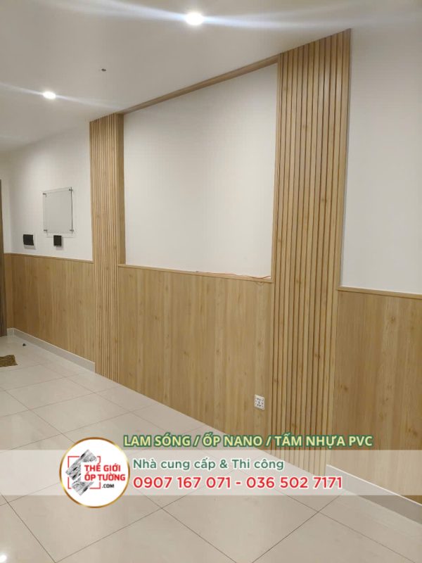 Ốp tường vân gỗ - Giải pháp vật liệu ốp tường đẹp, giá rẻ hợp lý