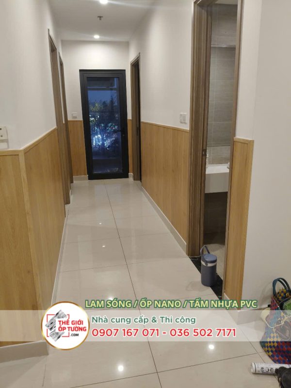 Ốp tường vân gỗ - Giải pháp vật liệu ốp tường đẹp, giá rẻ hợp lý