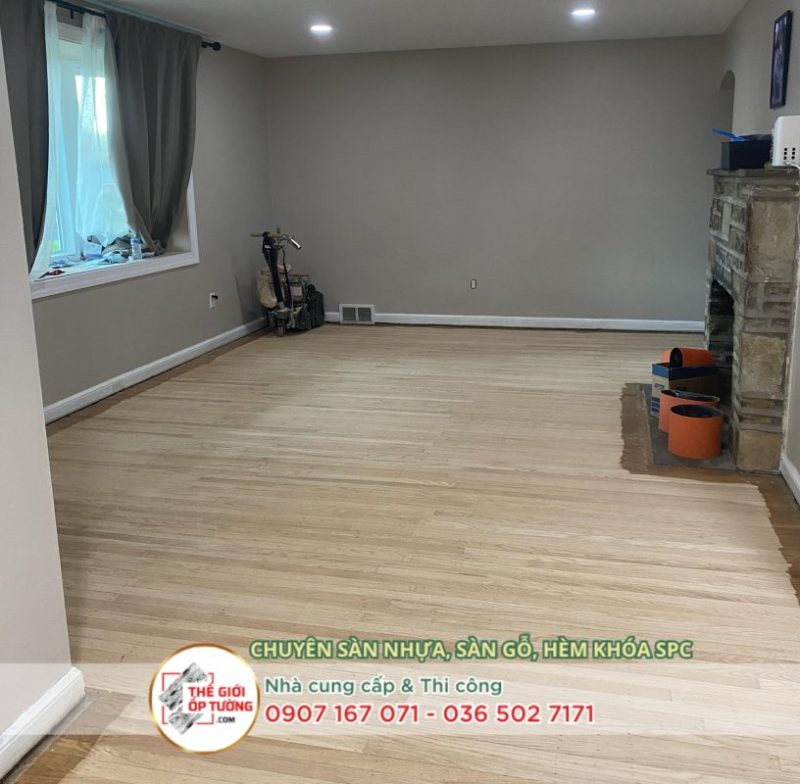 Dịch Vụ Thi Công Sàn Gỗ, Sàn Nhựa Uy Tín - Thế Giới Ốp Tường