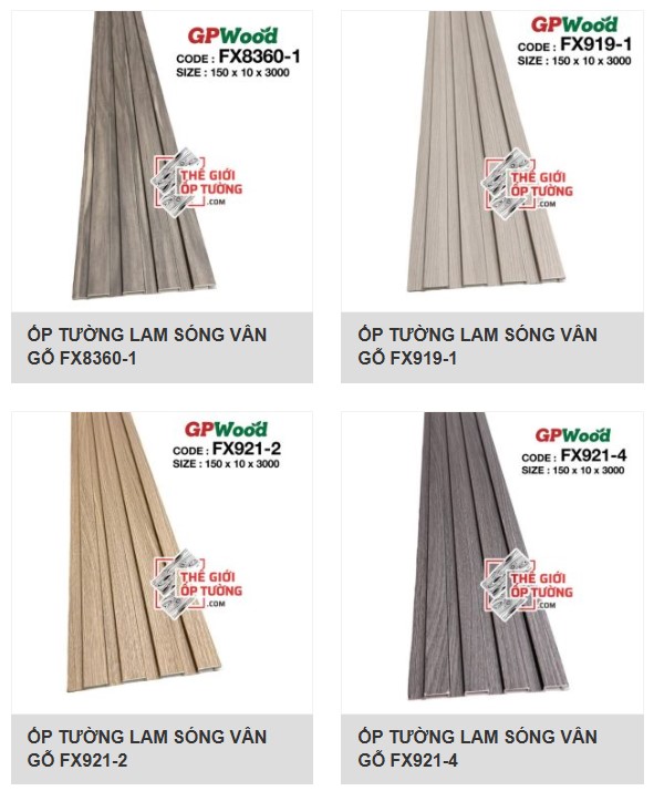 THẾ GIỚI ỐP TƯỜNG Nhà Cung Cấp và Thi Công Lam Sóng Ốp Tường Composite
