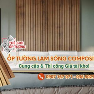 Ốp Tường Lam Sóng Mới