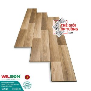 Sàn Gỗ Laminate Wilson 8mm tiêu chuẩn châu Âu 559