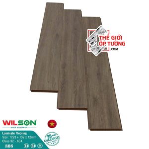 Sàn Gỗ Laminate Wilson 12mm tiêu chuẩn châu Âu 808