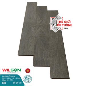 Sàn Gỗ Laminate Wilson 12mm tiêu chuẩn châu Âu 840