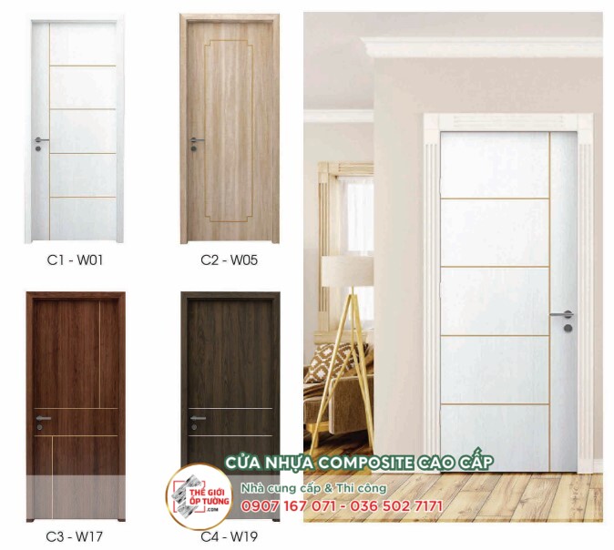 Cửa Nhựa Composite – Sự Hoàn Thiện Tinh Tế