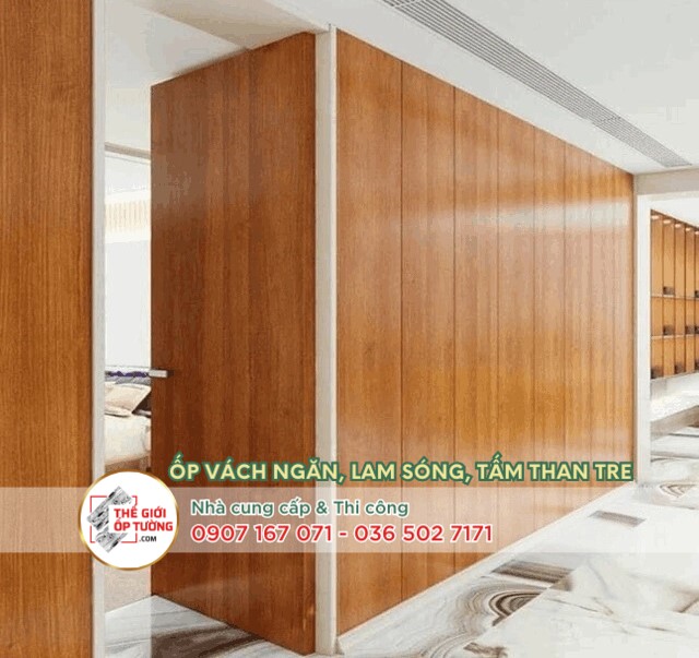 Dịch Vụ Thi Công Tấm Ốp Nano PVC 2 Mặt Tại Thế Giới Ốp Tường