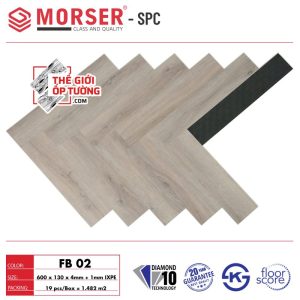 Sàn Gỗ Xương Cá SPC Hèm Khóa Cao Cấp MORSER 02
