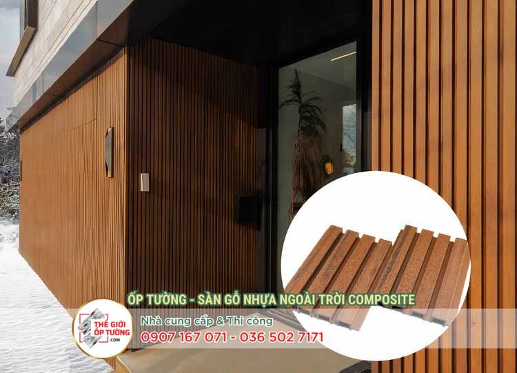 Ốp Tường & Sàn Ngoài Trời Gỗ Nhựa HOBI Wood