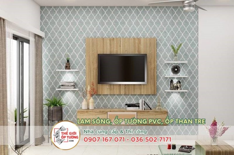 Vật Liệu Trang Trí Tường Hiện Đại Cho Phòng Khách