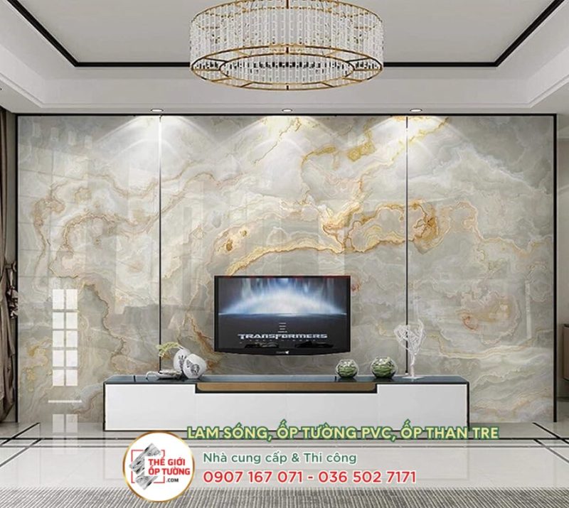 Xu Hướng Ốp Tường Phòng Khách Hiện Đại