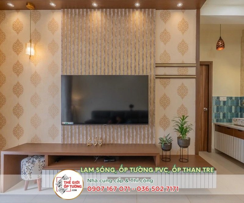 Vật Liệu Trang Trí Tường Hiện Đại Cho Phòng Khách