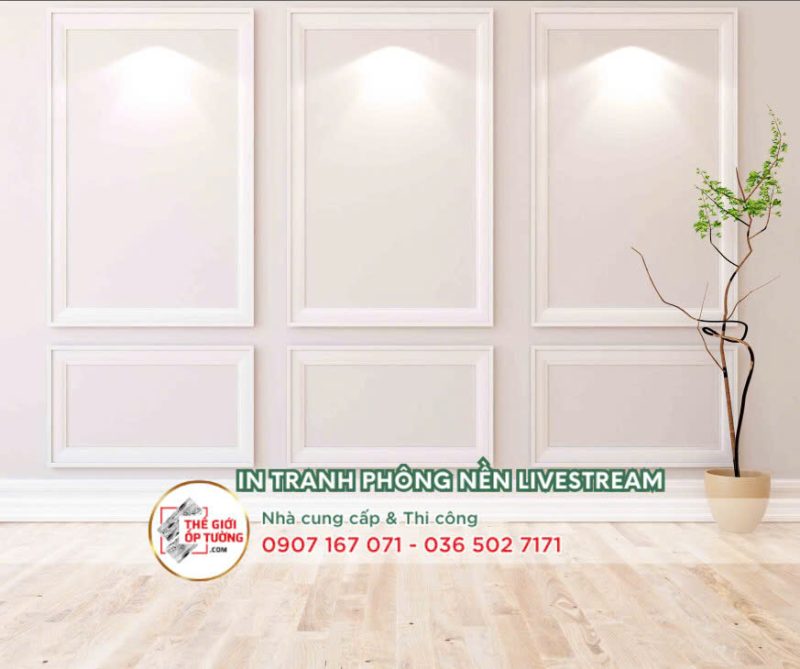 Ưu điểm nổi bật của phông nền in tranh vải mực UV