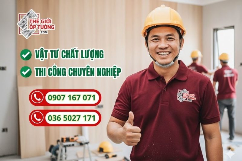 thế giới ốp tường