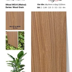 Ốp Tường Than Tre iWood vân gỗ