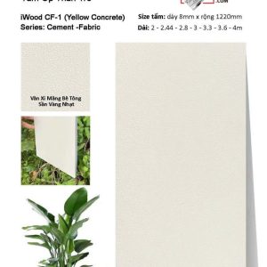 Ốp Tường Than Tre iWood vân sần (bảng màu)