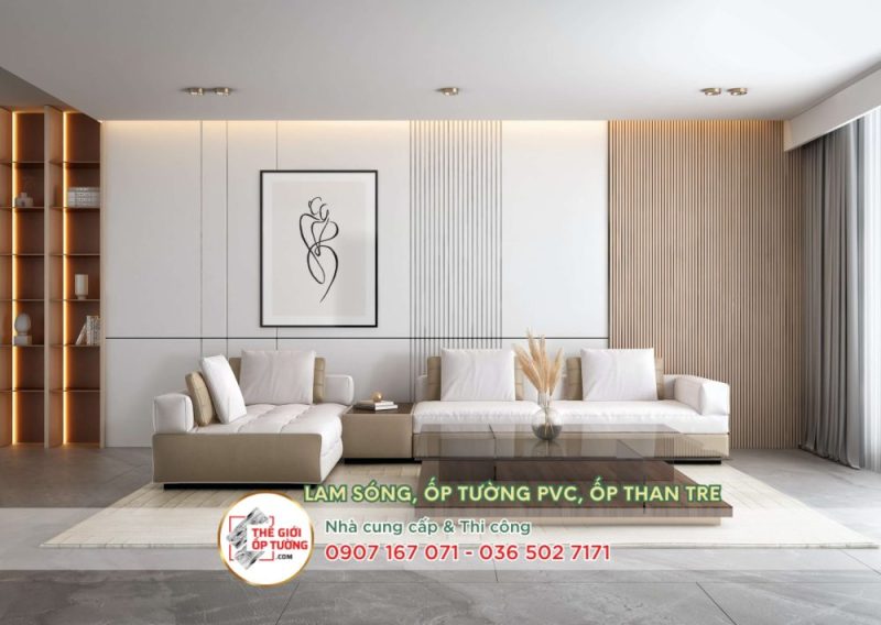 Tấm ốp tường than tre – Thanh lọc không gian và thân thiện môi trường