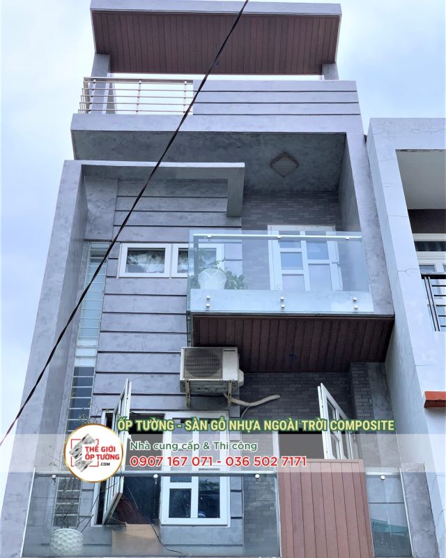 thi công gỗ nhựa ngoài trời tại Sài Gòn