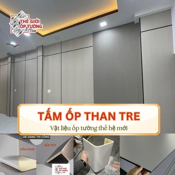 tấm ốp than tre thế giới ốp tường