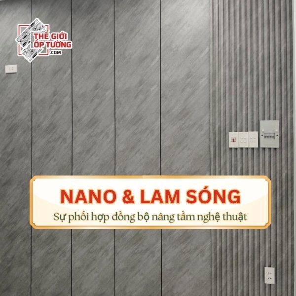 ốp tường nano, lam sóng thế giới ốp tường