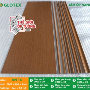 Tấm ốp nano Glotex và phụ kiện 15