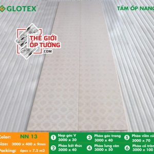 Tấm ốp nano Glotex và phụ kiện 13