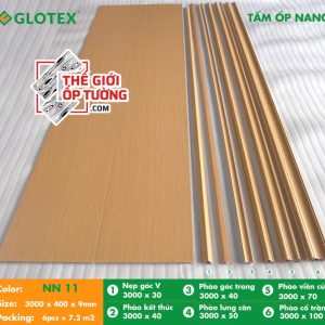 Tấm ốp nano Glotex và phụ kiện 11