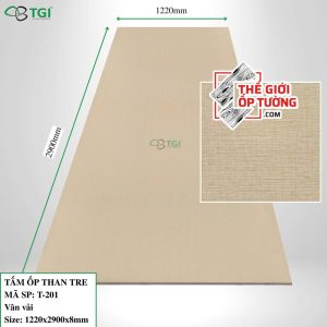 Tấm Ốp Than Tre TGI chính hãng T201