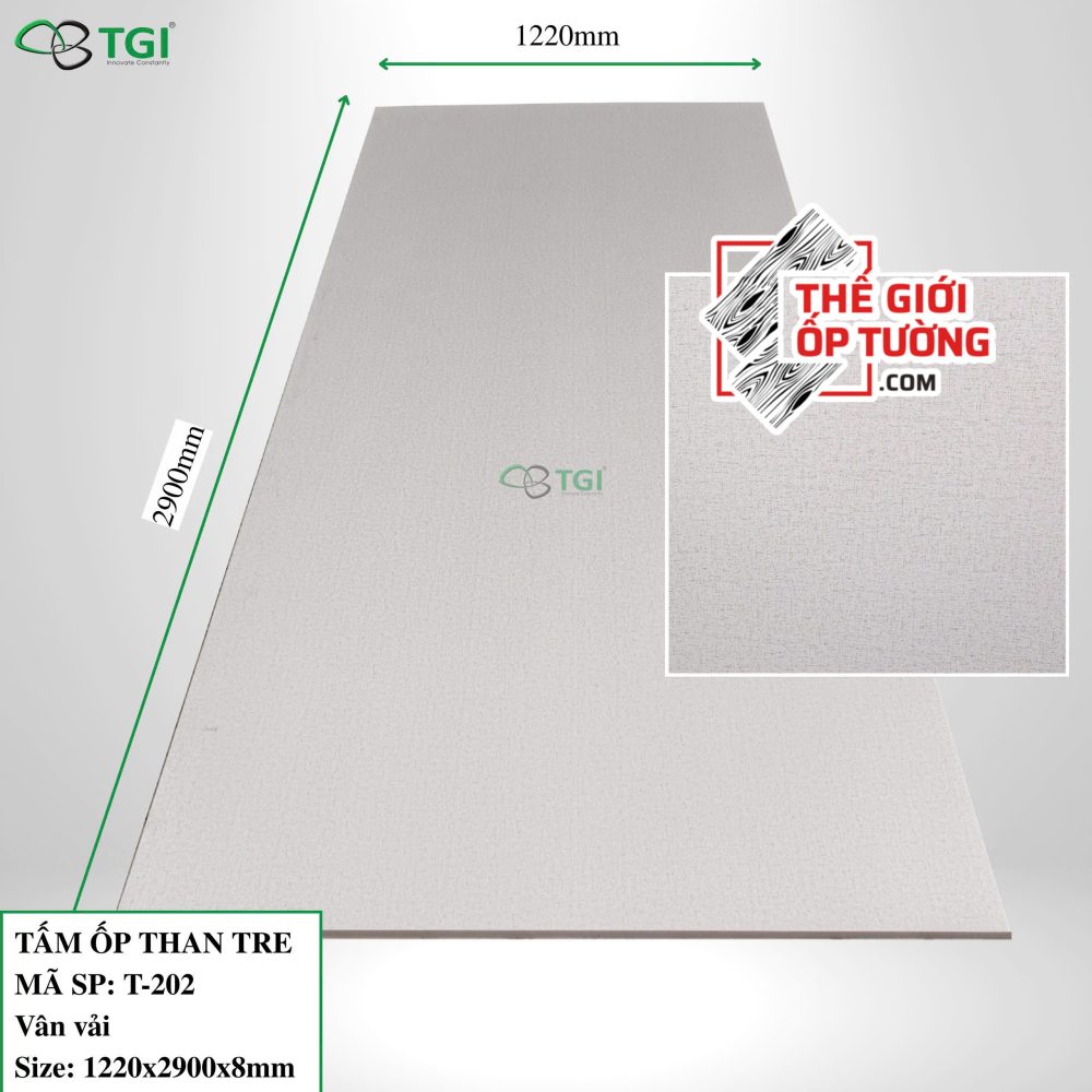 Tấm Ốp Than Tre TGI chính hãng T202