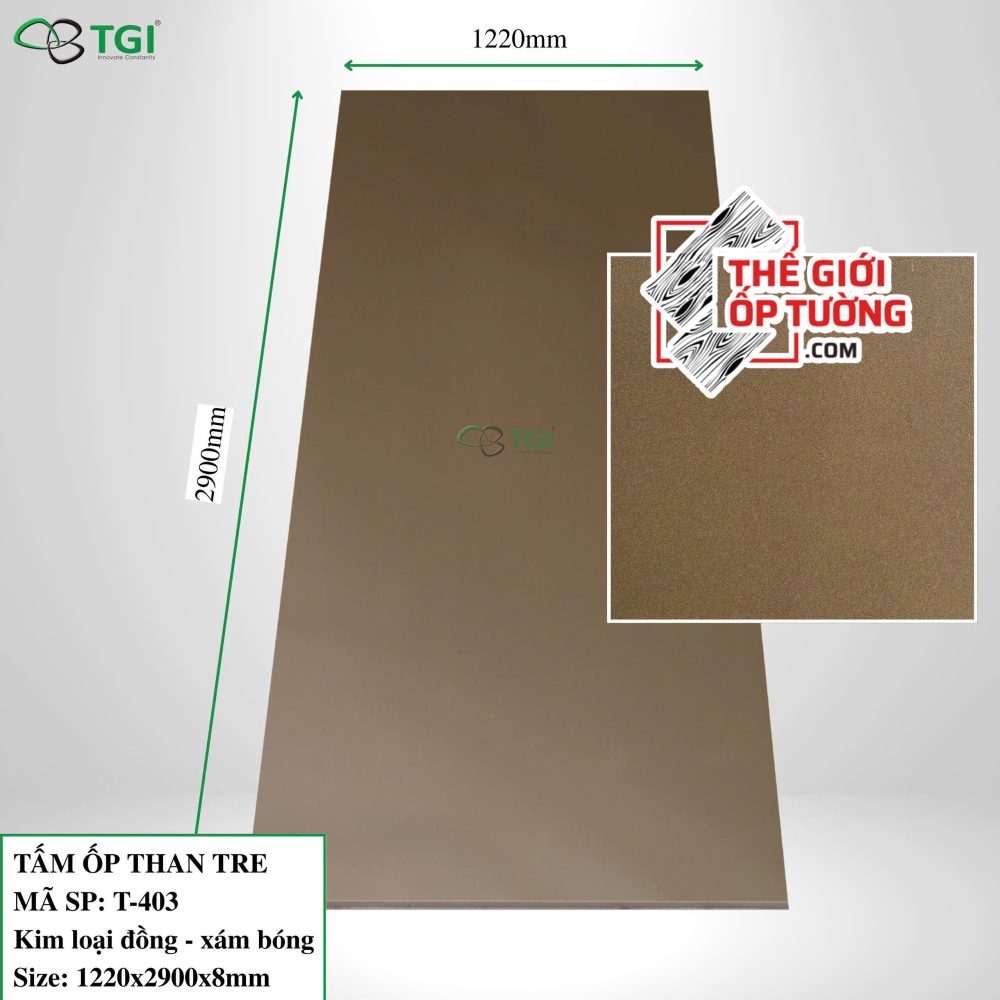 Tấm Ốp Than Tre TGI chính hãng T403