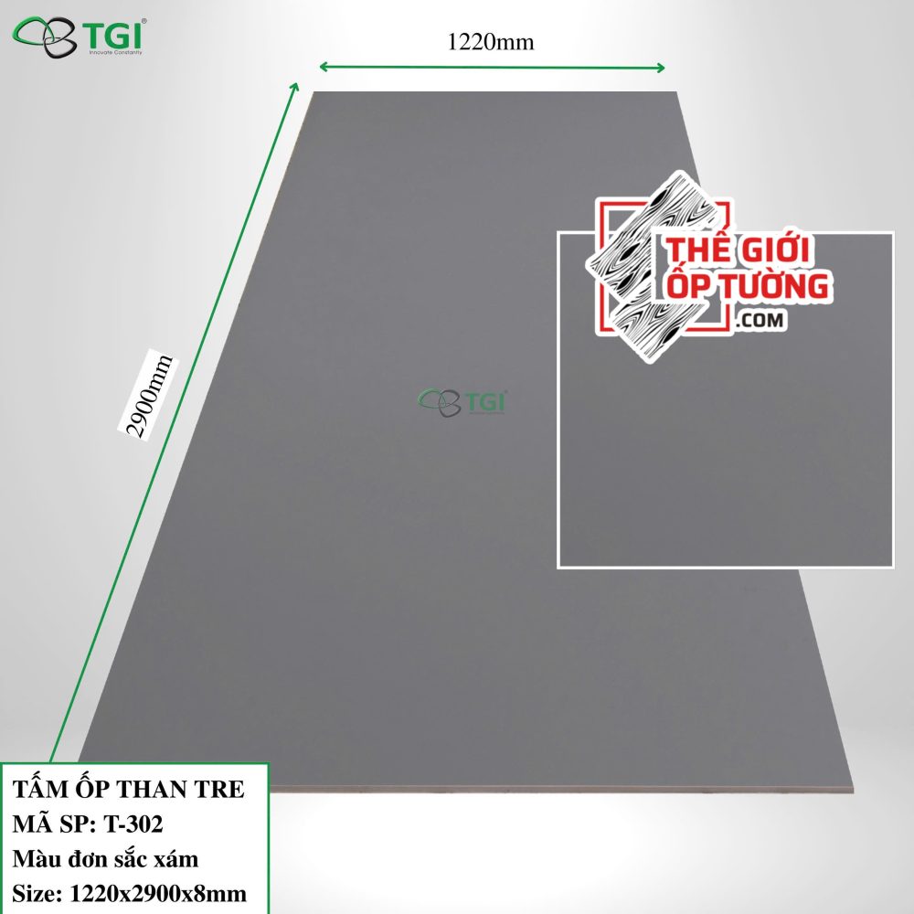 Tấm Ốp Than Tre TGI chính hãng T302