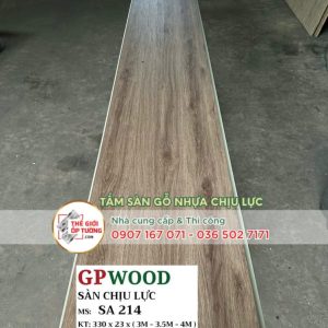 Tấm Sàn Chịu Lực GPWood Vân Gỗ 214