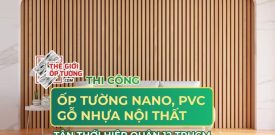 Kho thi công ốp tường Nano, PVC, gỗ nhựa tại Tân Thới Hiệp Quận 12 TP.HCM