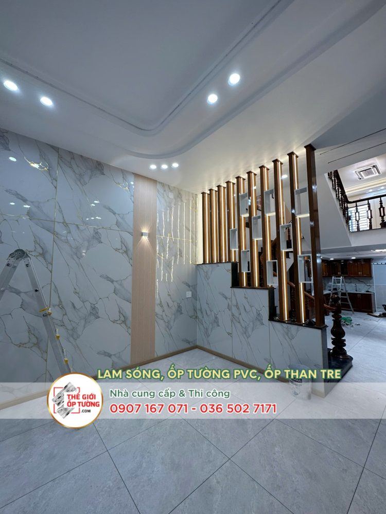 Báo giá ốp tường Nano - PVC - gỗ nhựa tại Quận 12