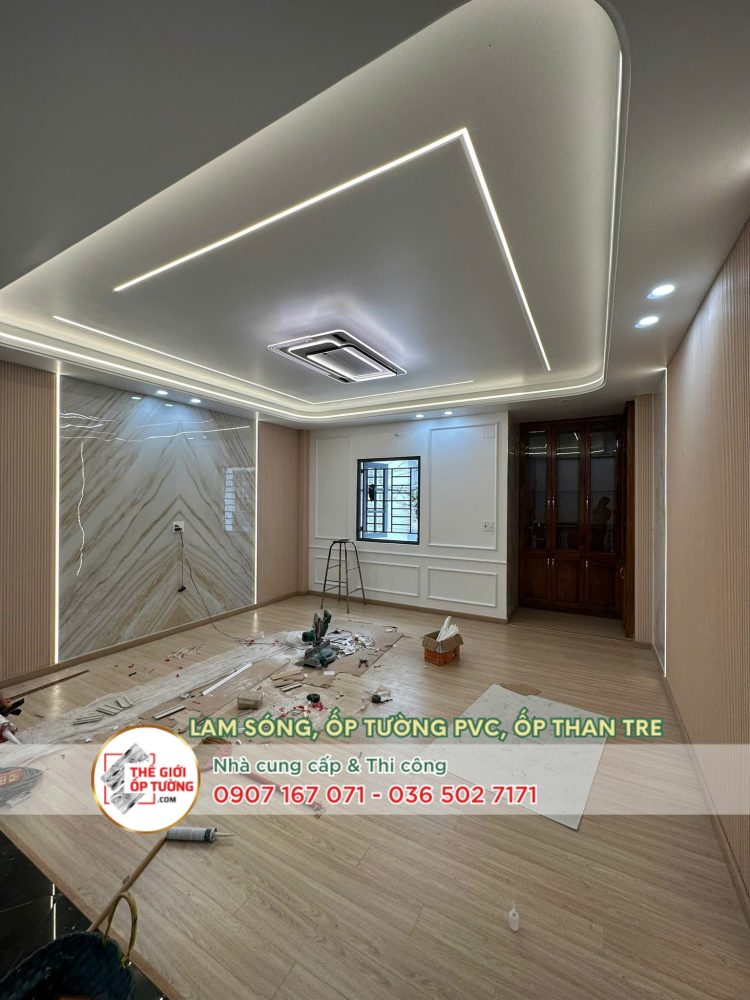 Dịch vụ thi công ốp tường trọn gói tại Quận 12 - TP.HCM