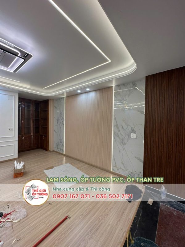 Dịch vụ thi công ốp tường trọn gói tại Quận 12 - TP.HCM