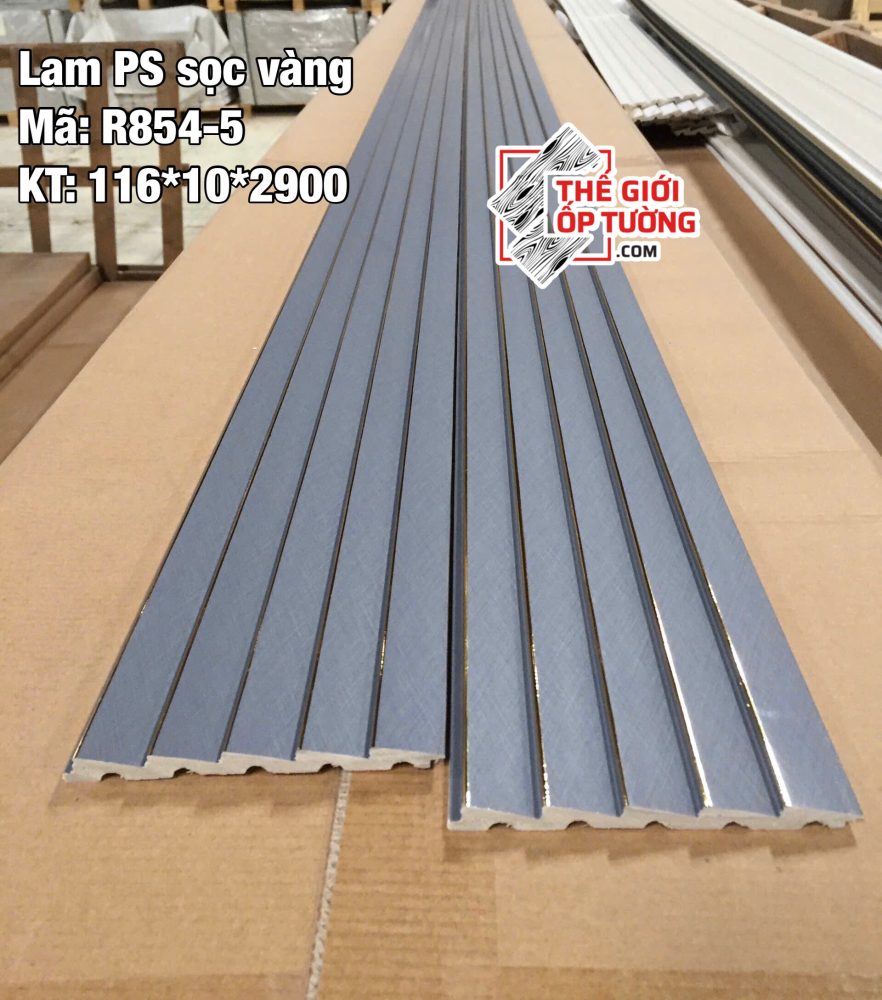 Lam Sóng PS cao cấp - Lam sóng PS sọc vàng 5